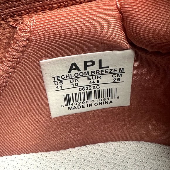 APL Men's Techloom Breeze Shoes NWT *IN BOX* Size 11 (Cedar) - Picture 14 of 15